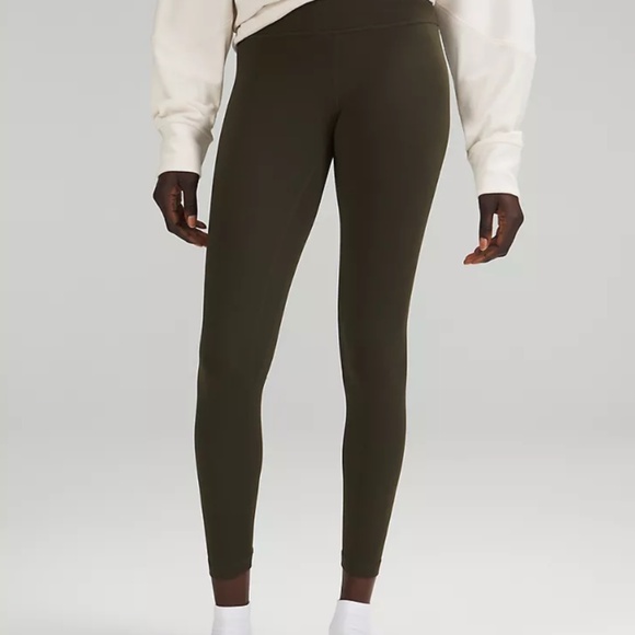 Lululemon Align™ High-Rise Pant 25" Dark Olive Size 2 - Picture 1 of 1